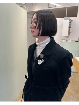 ユー(yew) ミニボブ+ステップカット　kaho