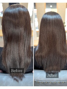 アベリア(ABELIA) カラーリタッチ+ヘアエステsecond