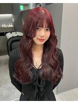 ロテ 名古屋 名駅店(Lote.)&nbsp;イメチェン/チェリーレッド/外ハネボブ/美髪/ボルドーカラー