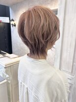 キャアリー(Caary)&nbsp;福山市Caaryネオウルフ×シャーベットピンクベージュ春スタイル