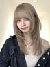 【ダブルカラー】カット+ブリーチ+カラー+トリートメント￥25600→16800