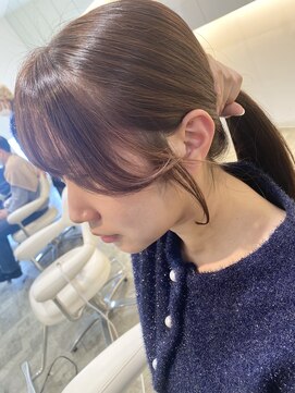 プレフェレプレフェ(prefere prefe) 顔周りカット×韓国女子