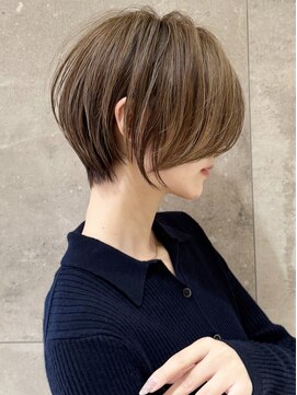 グランド(GRAND) ショートボブ髪型30代40代50代前髪あり前髪無し面長丸顔【西村】