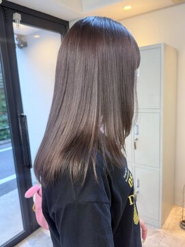 フラム 渋谷(flamme) ◯ブリーチでつくるグレージュカラー