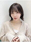 くすみベージュ/ボブ/前髪/レイヤー/髪質改善/縮毛矯正/立川