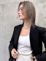 ソルトウォーター(SALT WATER)&nbsp;ミディアムヘア/デザインカラー/ハイトーン/恵比寿/代官山