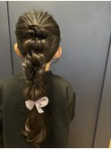 私だってお姉さんだもんヘアセット