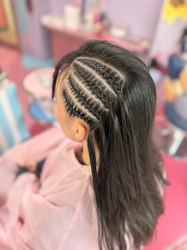 地毛ハーフコーンロウ