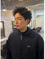 シャルム(charme) ピンパーマ アクティブショート メンズカット