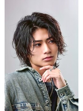 アイトーキョープラスシー 横浜(AI TOKYO+Sea) 横浜/ルーズパーマ/シャドウパーマ/センターパート/縦落ち