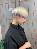 ペレ 原宿(PELE)&nbsp;ダブルカラー/ケアブリーチ/羽エクステ/原宿