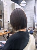 【ぱつっとボブ/切りっぱなしタッセルボブ】