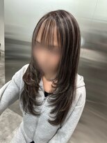 ロゼル(ROSEL) ハイライト×レイヤーカット