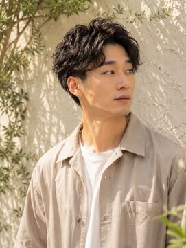 クラシコ 錦糸町(CLASSICO) デコ出しナチュラルマッシュメンズパーマ夏似合わせカット