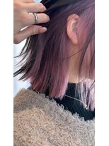 アヴァンス 深井店(AVANCE.)&nbsp;インナーカラー×ラベンダーピンク