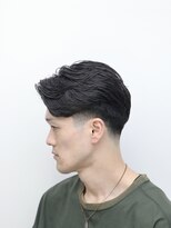 ダリーサード(DALIE third)&nbsp;ラフカールテーパーフェードセンターパート