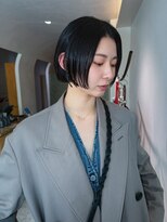 ユルク(JURK nagoya)&nbsp;栄/ハッシュカット/グレージュ/デザインカラー