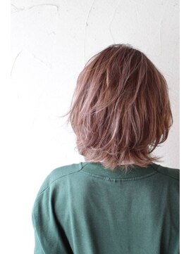 ピンクアッシュ ハイライト L デコヘアーフラッペ Deco Hair Frappe のヘアカタログ ホットペッパービューティー