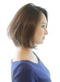 【30代40代50代】大人女性におススメひし形ボブ