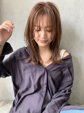 アンドレ ヘア デザイン(Andre Hair Design) ほんのりパープルベージュ