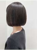 ★岡田有加★20代30代40代/手櫛でまとまる楽ボブスタイル