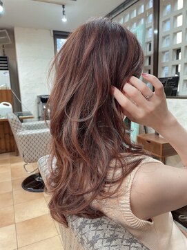 ヘアー デザイナーズ クルー ドルフィン(HAIR DESIGNERS CREW dolphin) pink feminine Style