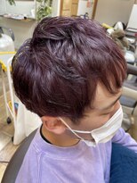 ヘアーゾーン ハチマルハチ 登戸駅前店(Hair Zone 808)&nbsp;暗めパープル