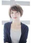 レイヤーショートボブ