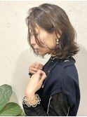 【toiro 木更津 ほたる野】レイヤーボブ ミディアムヘア艶カラー