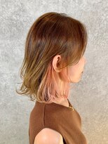 ラフェスタヘア 和歌山駅前店(Lafesta HAIR) 【インナーカラー】【イヤリングカラー】【ピンク】【和歌山】
