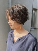ショート × パーマ 【macana】