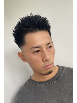 ザ オーダー(THE ORDER) スパイキーショートフェードカットツイストスパイラルパーマ