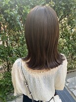 ネオリーブソラ 相模大野店(Neolive sola) 切りっぱなしロブ/セクションカラー