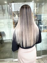 ワンスタイル(One style)&nbsp;【2ブリーチ】バレイヤージュ＋髪質改善トリートメント