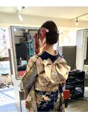 振袖着付け＋ヘアーセット