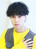 波巻き無造作マッシュ