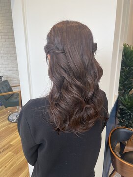 ラグ バイ シゲルカットクラブ 神田久志本店(lag) half up arrange