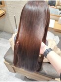 【髪質改善】艶髪ストレート/シルキーベージュ/20代30代40代