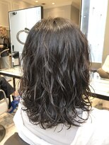 ネオリーブギンザ 銀座店(Neolive GINZA)&nbsp;ミディアムボブ　低温デジタルパーマ　レイヤー　(銀座)