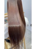 髪質改善ストレート
