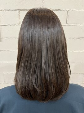 アトリエ ミム 二子玉川店(atelier mim) 髪質改善 縮毛矯正 ストレート アッシュグレージュ