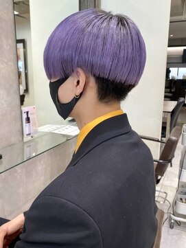 エイトメン 上野店(EIGHT MEN) メンズ/韓国風マッシュ/パープルアッシュ/上野駅