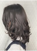 20代30代髪型 韓国風ロング 韓国カラー 美肌カラー サイドバング