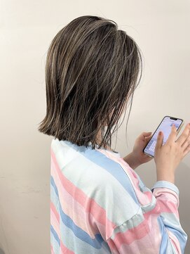 ステア メゾン(stir maison) 地毛ハイライトカラー/MIKU