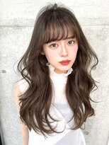 ロンドメリア 天神大名店(Lond Melia) ★くびレイヤー美髪エアリーロング似合わせカットグレージュ