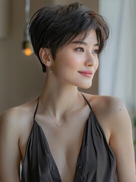 アルトリスト(Altruist Aging×HAIR&SPA) ◎ダークアッシュ大人ガーリーボブ着物似合わせカット/髪質改善