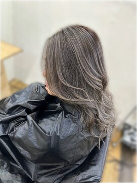 ヘアーバイフォーク 琴似店(Hair by VORK) バレイヤージュカラー