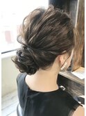 結婚式/お呼ばれ/ドレス大人可愛い上品シニヨン