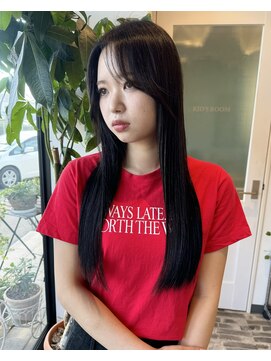 アンドファインヘアービューティー(AND FINE hair beauty) 髪質改善ストレートスタイル