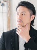 30代40代いかつめワイルドイケオジフェードカットX上尾